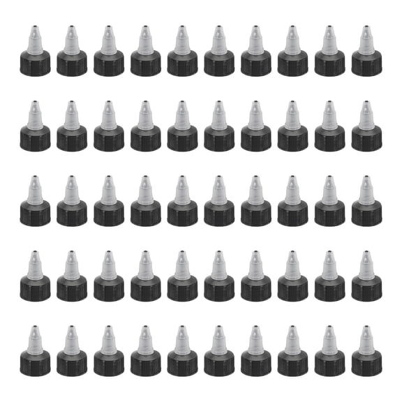 REGALWOVEN Twist Bottle Caps for Squeeze Bottles - Replacement Caps for Precise Dispensing 0.72 in