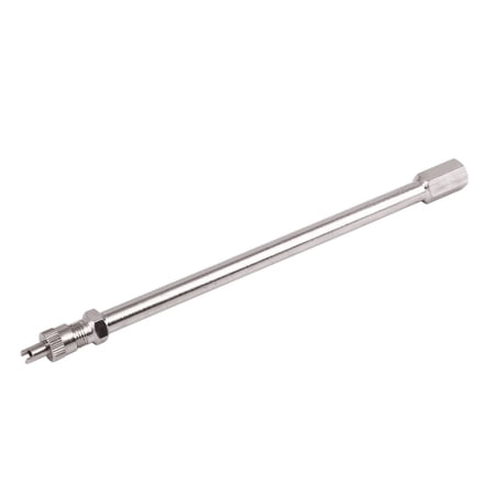 REGALWOVEN Universal 6.3" Straight Metal Tyre Valve Stem Extension Rod Wheel Adapter for Vehicle Truck Motorcycle Bike