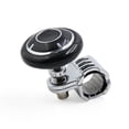 thumbnail image 1 of REGALWOVEN  Useful Folding Plastic Metal Power Handle Steering Wheel Knob for Auto Car Black, 1 of 5