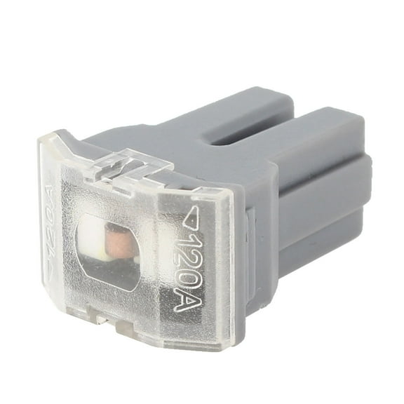 Unique Bargains Vehicles Gray Plastic Female Plug in PAL Type 120A Fuse