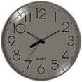 thumbnail image 1 of REGALWOVEN Wall Clock, Silent Non-Ticking Modern Battery Operated Clocks for Living Room, Office, Home, Bathroom, Kitchen, Bedroom Grey 12 Inch, 1 of 6