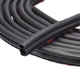 thumbnail image 1 of REGALWOVEN Weather Stripping Door Seal Strip, Self Adhesive Rubber Seal Strip for Window and Door Black 6 Meters x 10mm x 12mm, 1 of 7