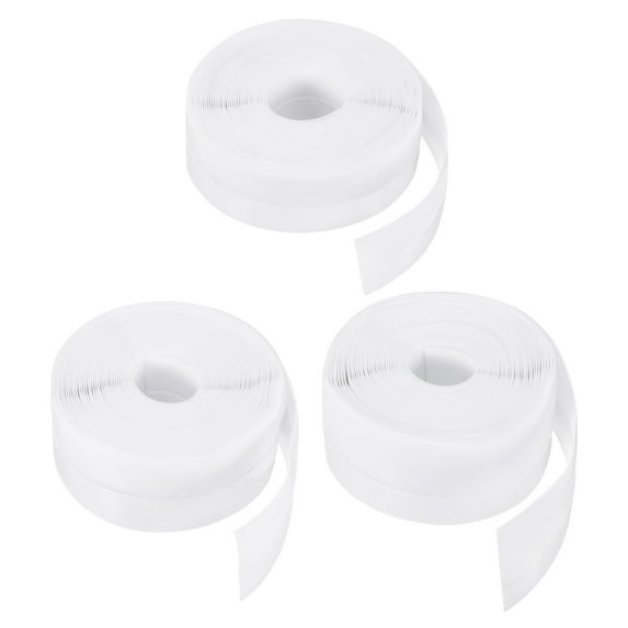 REGALWOVEN Weather Stripping Door Seal Strip for Door Draft Stopper Adhesive Tape Window House White