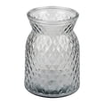 thumbnail image 1 of REGALWOVEN Wide Mouth Glass Vase, Thickened Flower Vase for Centerpieces, Clear Hydroponic Planter, for Home Office Decor Smoky Gray 4.5"L x 4.5"W x 6.3"H, 1 of 5