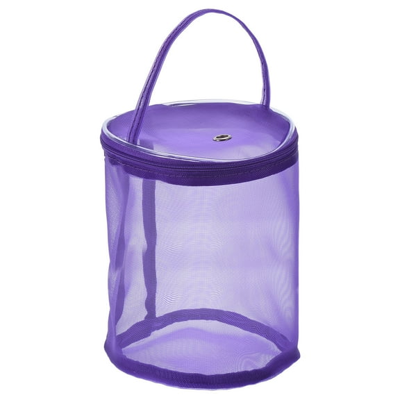 REGALWOVEN Yarn Storage Bag Portable Crochet Knitting Bag Case Organizer Purple