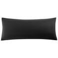 thumbnail image 1 of REGALWOVEN Zippered Body Pillowcase Soft Microfiber Long Pillowcase, Black, Body(20"x54"), 1 of 8