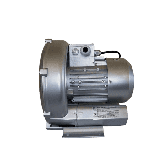 REGENERATIVE BLOWER; Air Blower, 1.1Hp, 220V/1Ph, 71CFM, 1-1/4" In/Out, Goorui-USA GHBH 001 12 1R3
