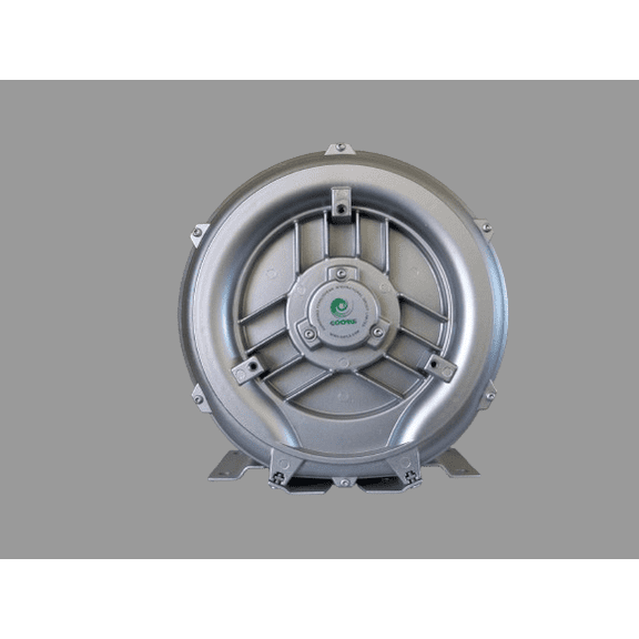 1.27 HP REGENERATIVE BLOWER 220V 1PHASE, 103 CFM, 56"H2O Pessure. Goorui-USA GHBH 1D2 12 1R4