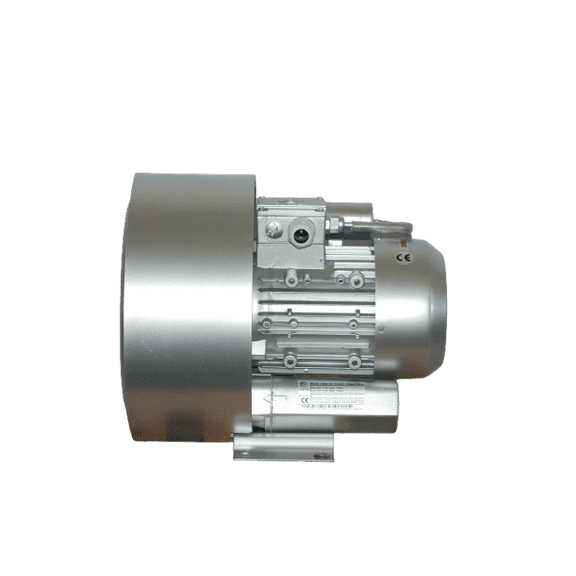 REGENERATIVE BLOWER; Air Blower, 2Hp, 220V/1Ph, 85CFM, 1-1/4" In/Out, Goorui-USA GHBH 1D7 12 2R3