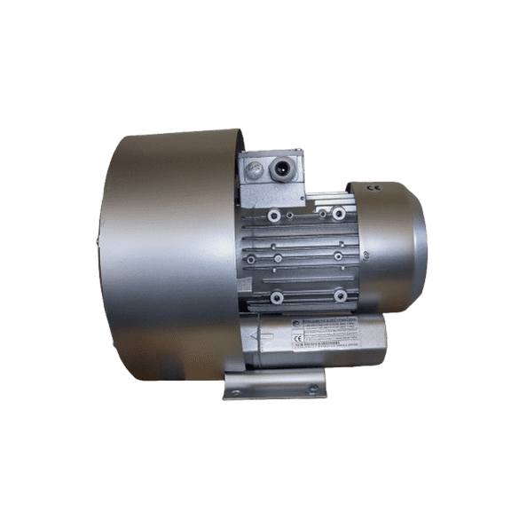 2 HP REGENERATIVE BLOWER 220V-480V 3PHASE, 76 CFM, 160"H2O Press. Goorui-USA GHBH 1D7 34 2R3