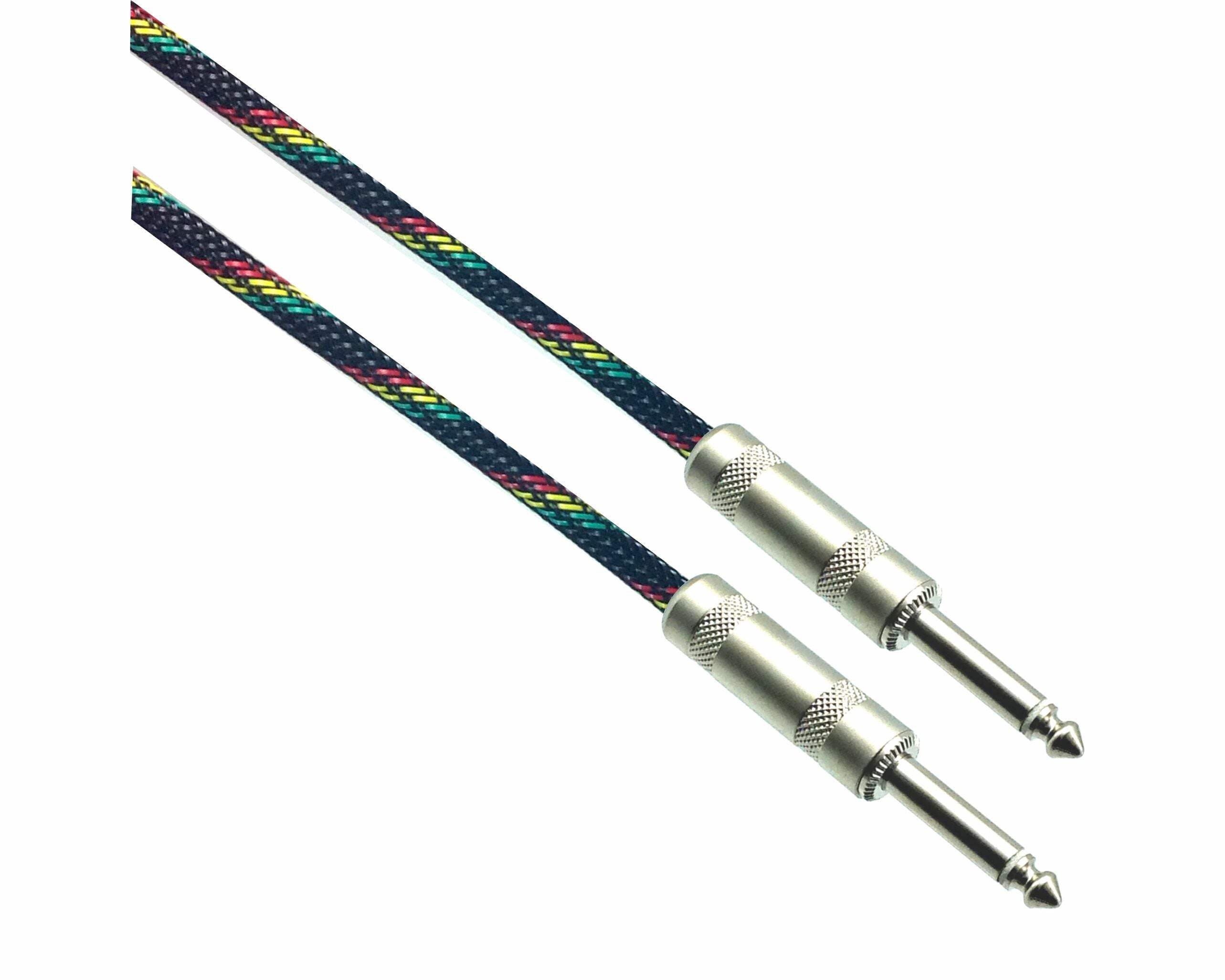 REGGAE Designer Series Guitar Cables - 1/4" Straight to Straight