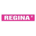 thumbnail image 1 of REGINA Aluminum Street Sign Childrens Name Room Metal Sign | Indoor/Outdoor |  18" Wide, 1 of 5