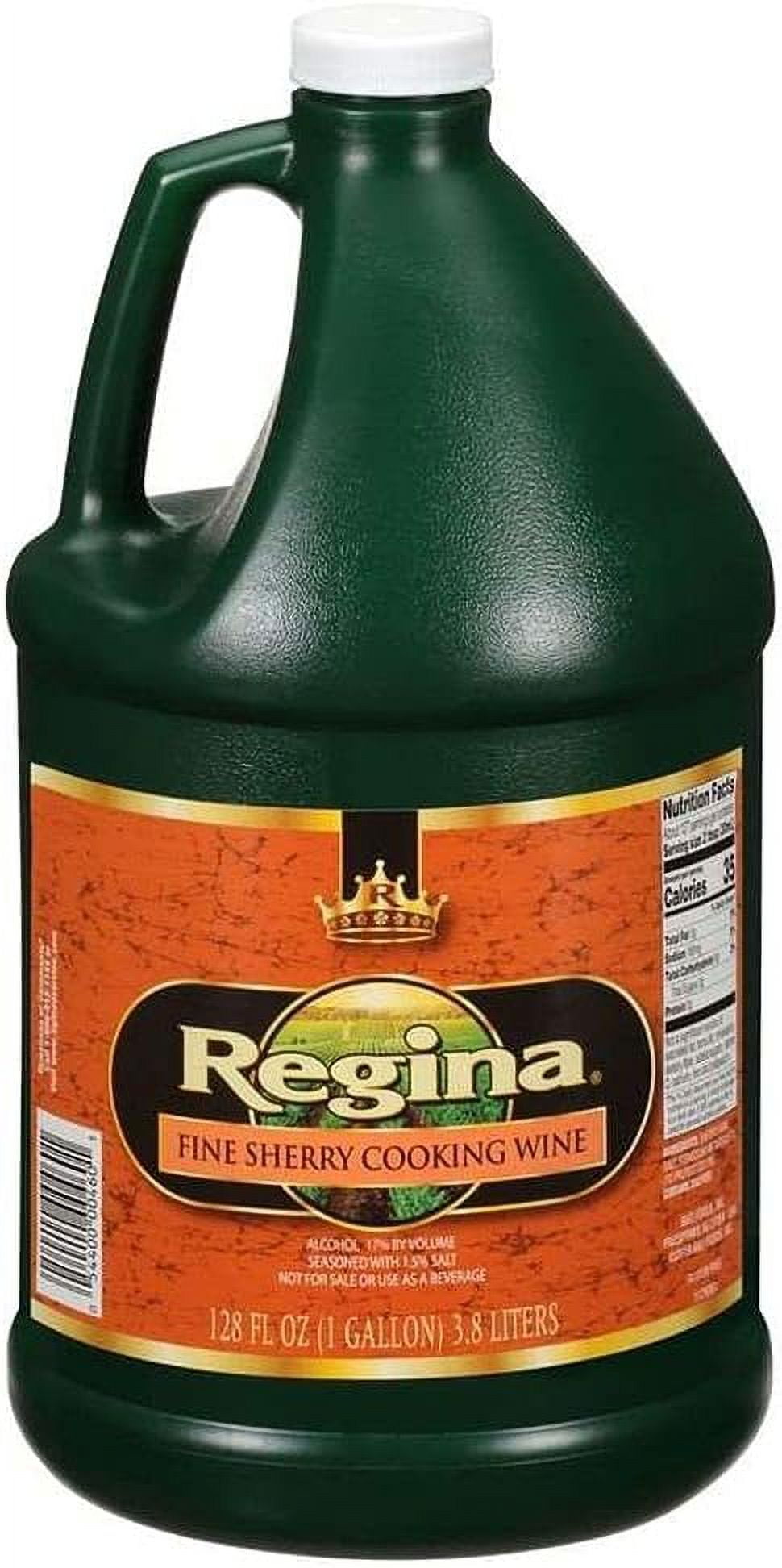 REGINA Cooking Wine,Sherry, Plastic,128 Ounce 4 Case Walmart