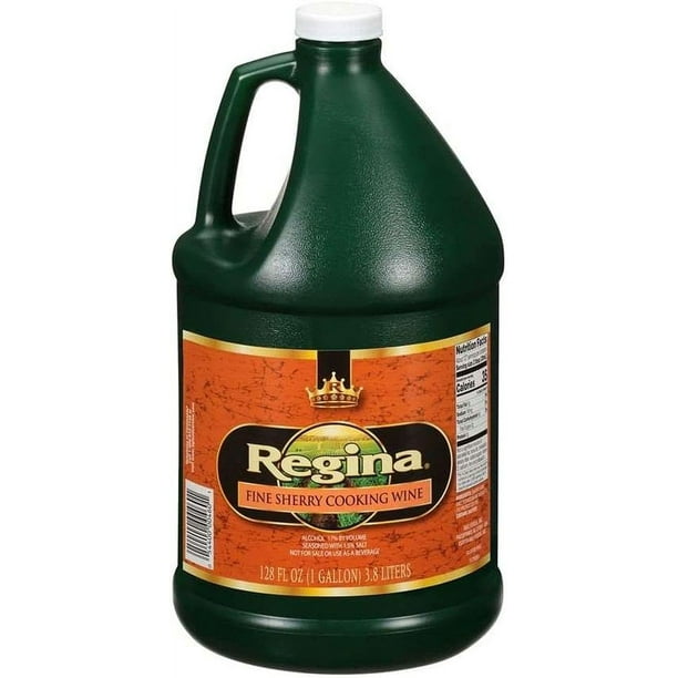 REGINA Cooking Wine,Sherry, Plastic,128 Ounce 4 Case Walmart