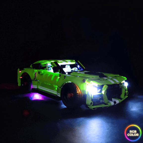 REGO DESIGN Unisex 8 Years and Above Car Model Building Kits with Power Connector,6.5"