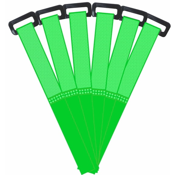 REGRIP 8"  12" Cinch Style Reusable Cable Straps - 6 Pack