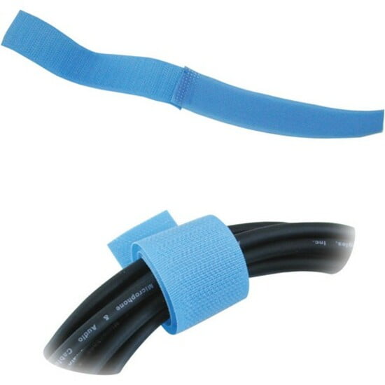 REGRIP 8" Basic Style Reusable Cable Straps - 100 Pack