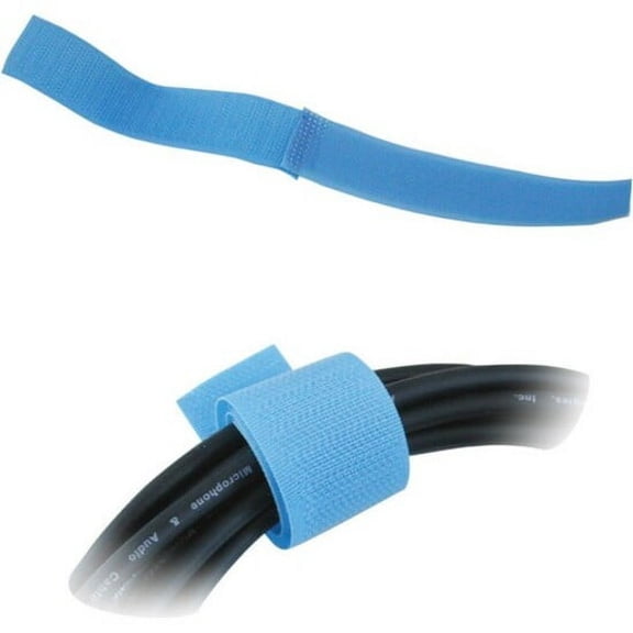 REGRIP 8" Basic Style Reusable Cable Straps - 6 Pack