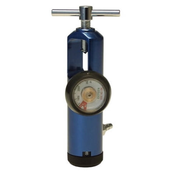 REGULATOR 0-8 W/GAUGE YOKE STY JOHN BUNN