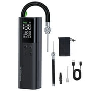 REHOTTOP Electric Ball Pump, 18 PSI Portable Air Pump with Gauge, Ball Pump with Needle, 4X Faster Balls Pump for Sports Balls