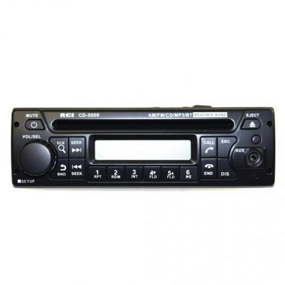 REI Radio VR5650 AM/FM/CD/MP3/WB/PA Stereo Bluetooth - image 1 of 2