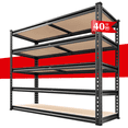 thumbnail image 1 of REIBII 3000LBS Garage Shelving Unit Heavy Duty Storage Shelves 5-Tier Metal Shelves for Pantry Industrial Shelf, 1 of 6