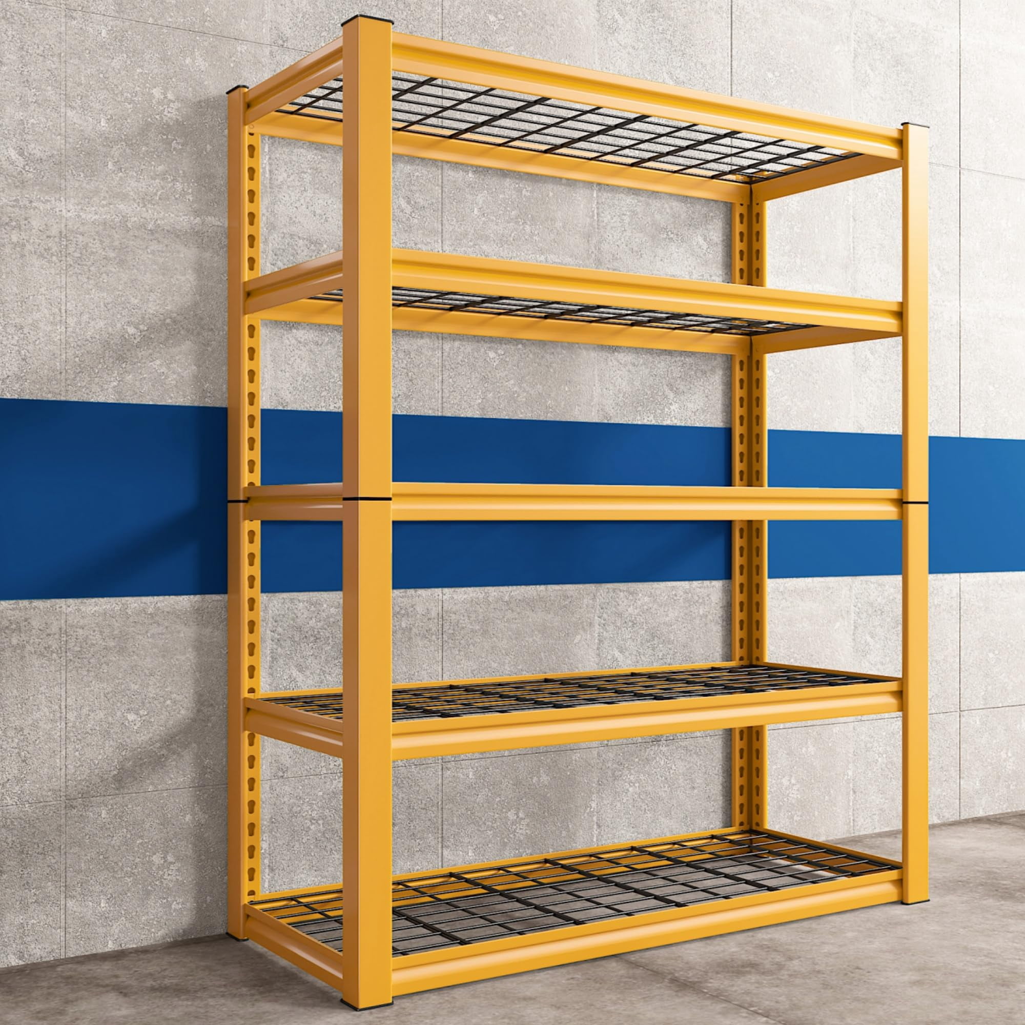 REIBII 40“ Wide Garage Shelf Units Storage Shelves 72