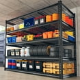 thumbnail image 1 of REIBII 55" W Garage Shelving 5 Tier Metal Shelving 72" H Adjustable Garage Storage Shelf,3000 LBS, 1 of 7