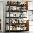 thumbnail image 1 of REIBII 71" H Wire Shelves 5 Shelf Steel Shelving Units Adjsutable Free Standing Shelf for Kitchen Bedroom Garage, 1 of 8