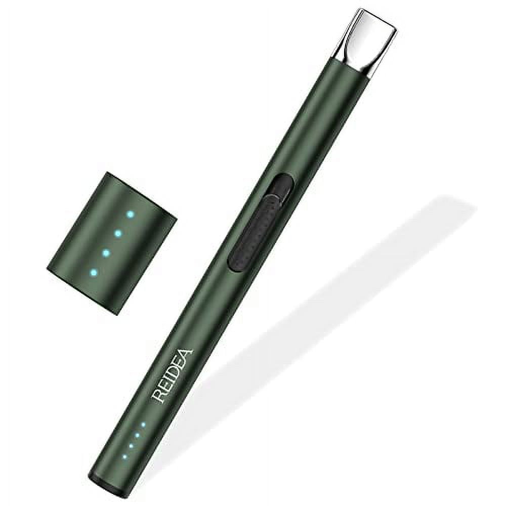 REIDEA Electric Lighter USB Rechargeable Safety Lock with LED Battery