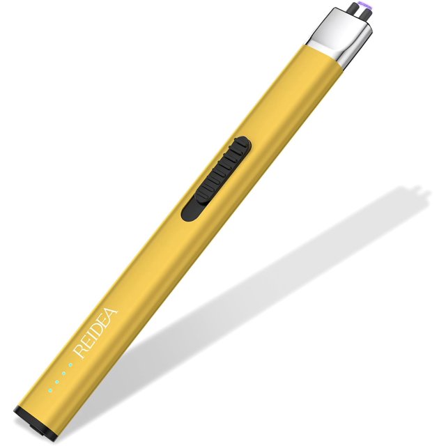 REIDEA R1 Electronic Candle Lighter Flat Lighter, Windproof Flameless