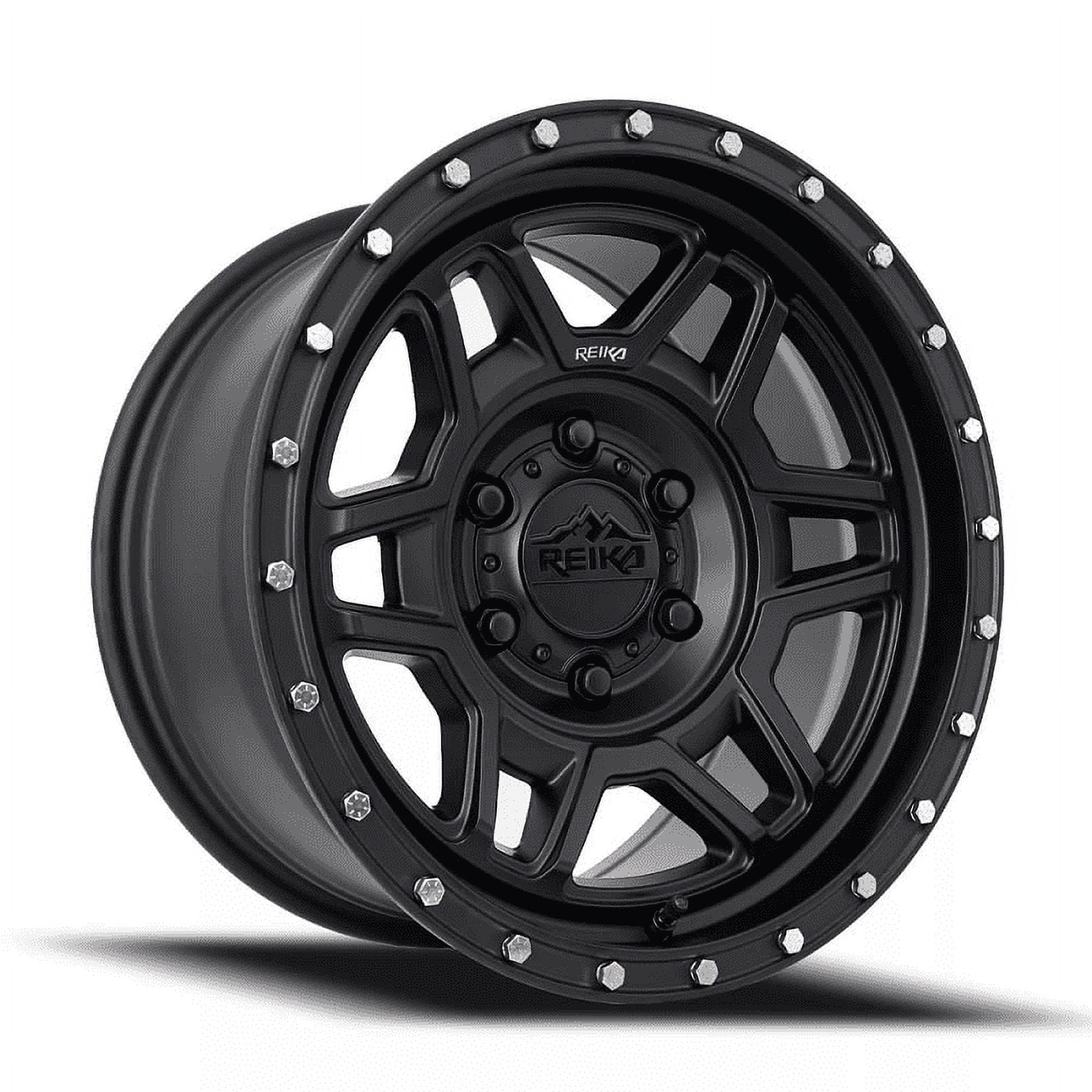 REIKA VS Trooper R40 Rim 17X8.5 6X139.7 Offset 0 Satin Black (Quantity ...