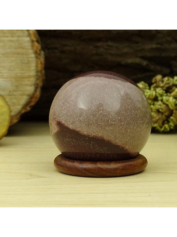 By Conchshell Handmade Reiki Sphere Ball Natural Gemstone Healing Crystal Aura Balancing Gift