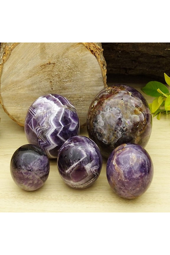 By Conchshell Handmade Reiki Sphere Ball Natural Gemstone Healing Crystal Aura Balancing Gift