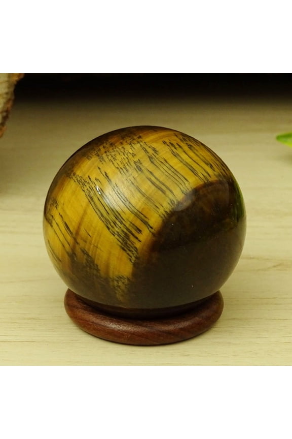 By Conchshell Handmade Reiki Sphere Ball Natural Gemstone Healing Crystal Aura Balancing Gift