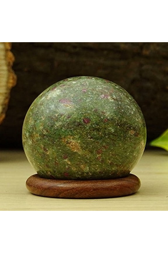 By Conchshell Reiki Stone Ball Natural Gemstone Sphere Energy Generator Crystal Healing Gift