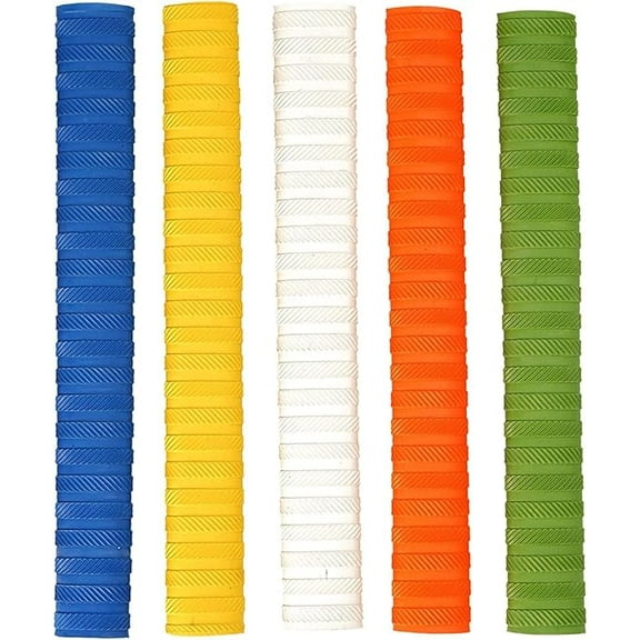 REINDEER Multicolor Cricket Bat Grip - Sturdy & Comfortable Rubber for Full Size & Short Handle Bats