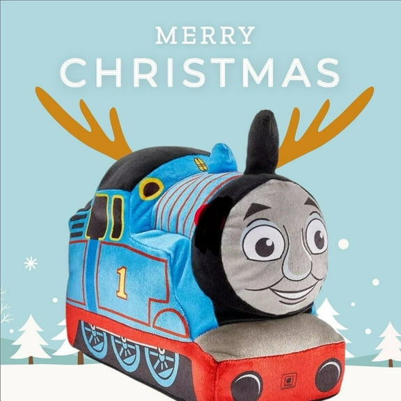 REINDEER Thomas Plush Doll 11 High Quality Train Engine Animal Holiday Gift New