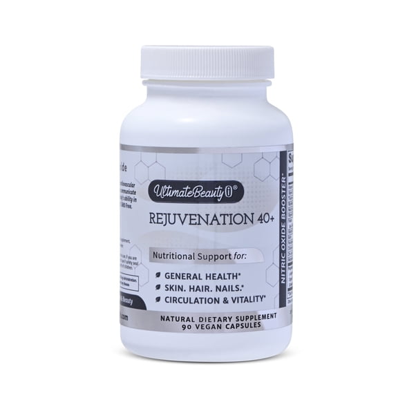 Ultimate Beauty Nitric Oxide Booster for Women's Health | Circulation, Skin Health, and Vitality - 90 Capsules