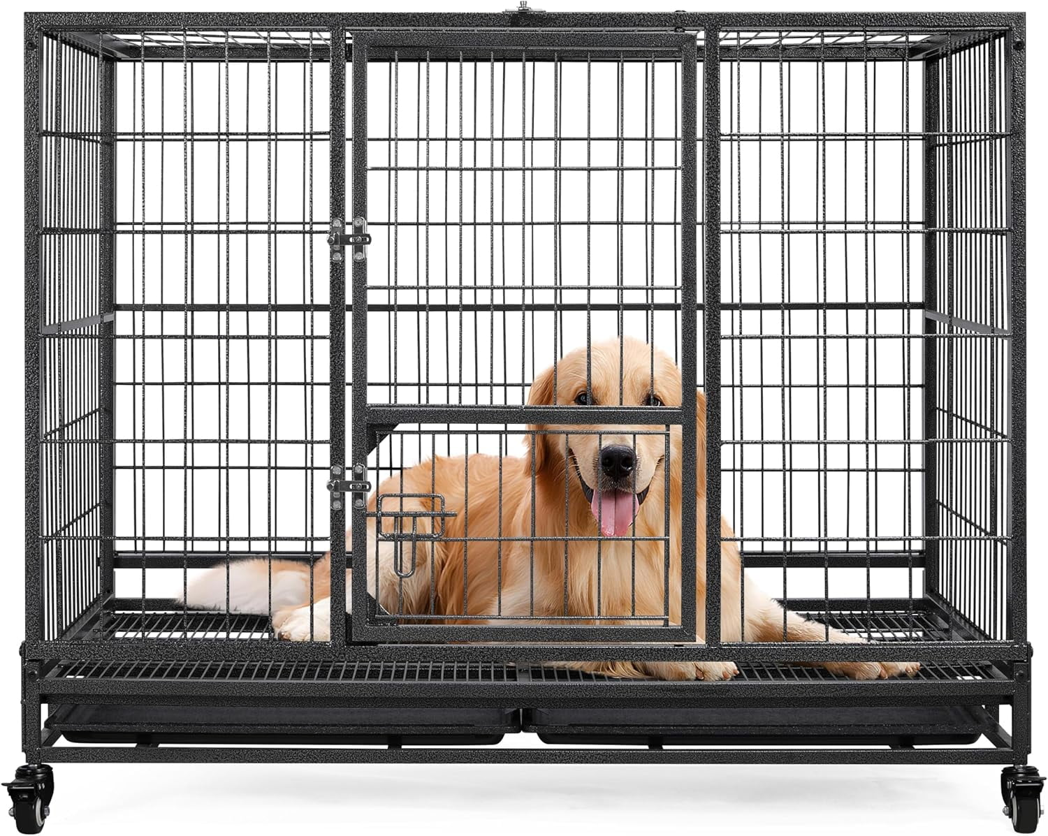 Photo inspiration: Rekhh 42 Inch Dog Crate Heavy Duty Metal Dog Crate Photo Inspiration