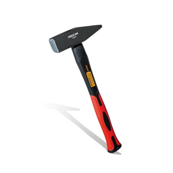 REKIN 500G Machinist Hammer Forged Steel Cross Pein Flat Face TPR Grip