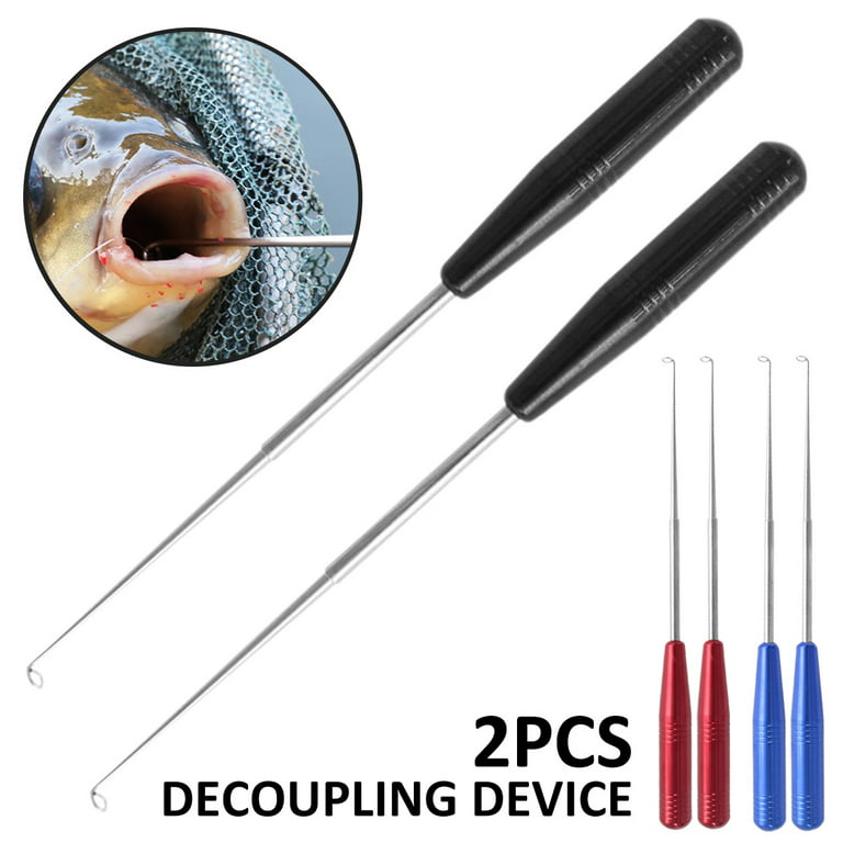 Relax Dream Relax 2pcs Fish Hook Remover Fishing Hook Quick Removal Tool Stainless Steel Fish Hook Detacher Extractor with Magnet Fish Hook Disconnect Device for