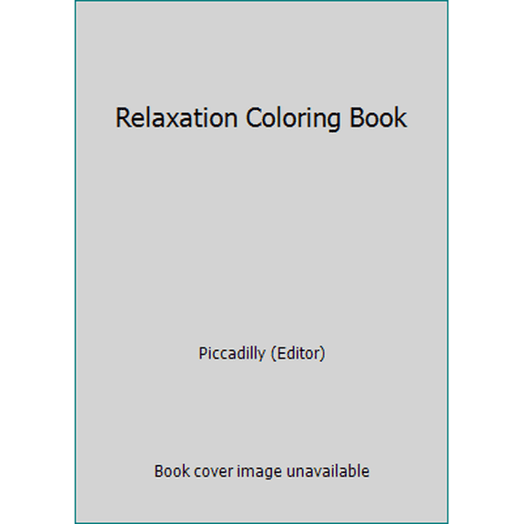 Pre-Owned RELAXATION COLORING BKADULT