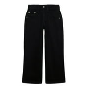WONDER NATION Boy's Relaxed Straight Denim Jeans, Sizes 4-18