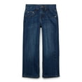 thumbnail image 1 of Wonder Nation Relaxed Straight Denim - Single Pack, Sizes 4-16, 6-10 Slim & Husky, 1 of 3
