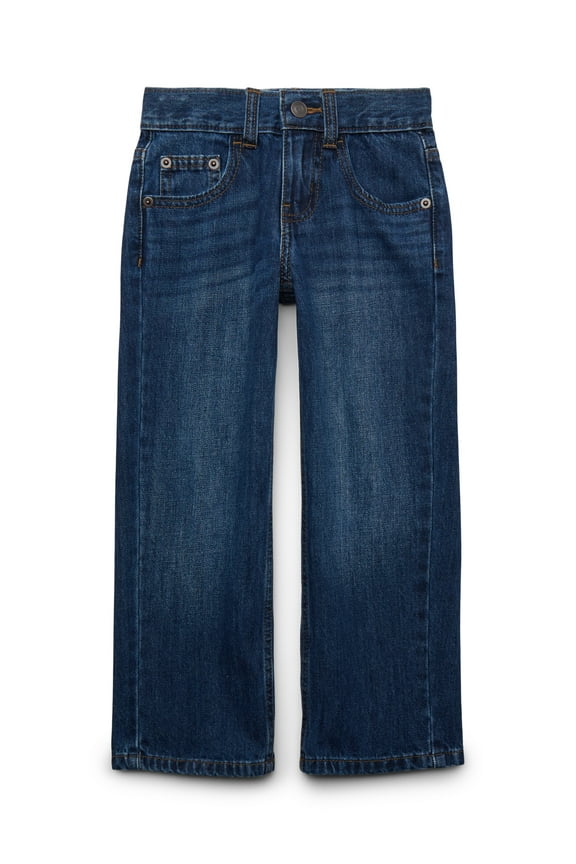 Relaxed Straight Denim - Single Pack, Sizes 4-16, 6-10 Slim & Husky