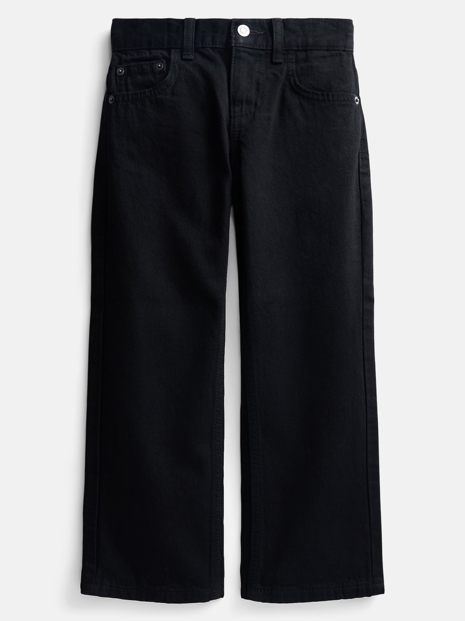 Wonder Nation Boys Relaxed Straight Leg Denim Jeans, Sizes 4-16, 6-10 Slim & Husky