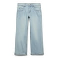 thumbnail image 1 of Wonder Nation Boy's Relaxed Straight Stretch Denim Jeans, Sizes 4-16, 6-10 Slim & Husky, 1 of 3