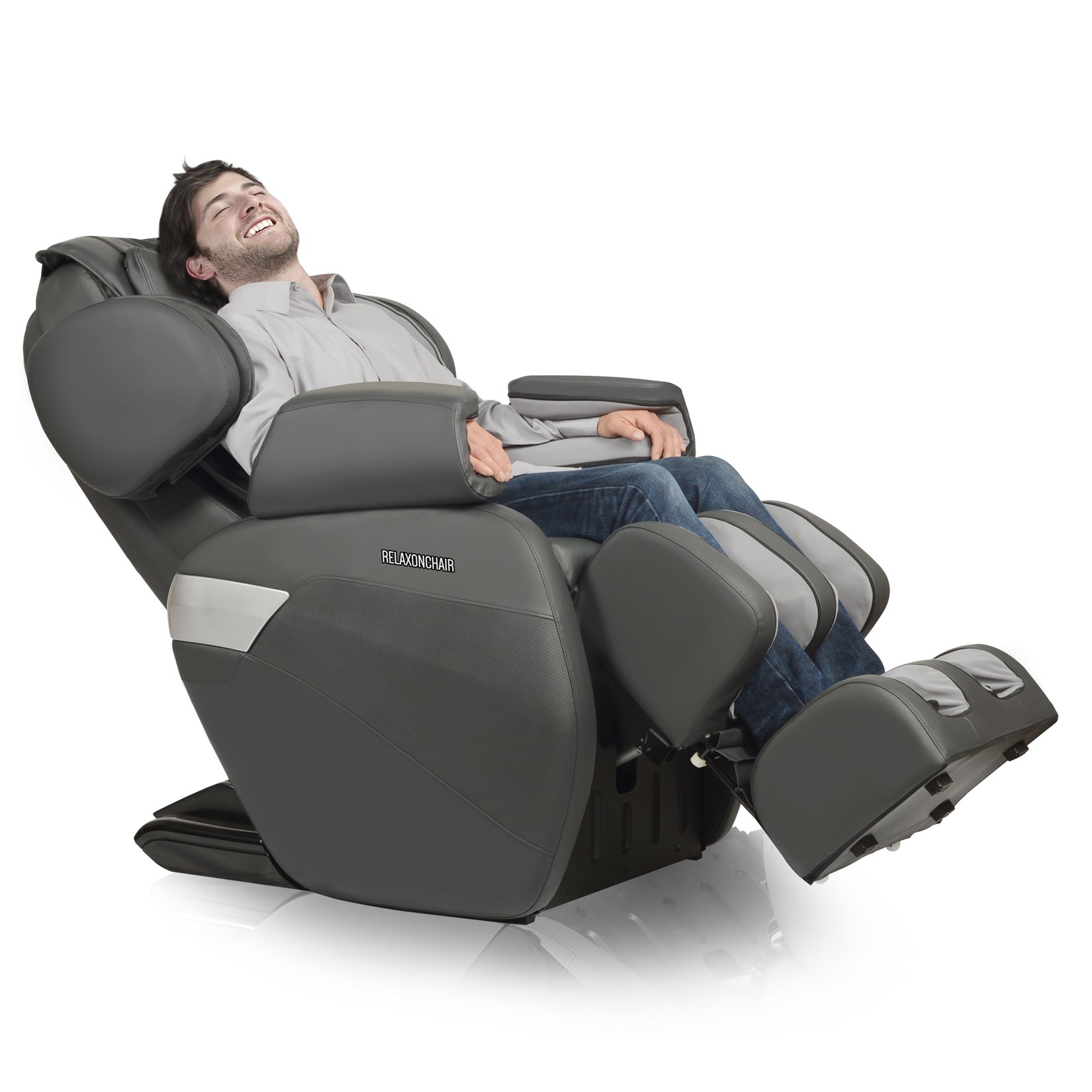 RELAXONCHAIR Full Body Massage Chair, MK-II PLUS - Charcoal (Gray) - image 1 of 8
