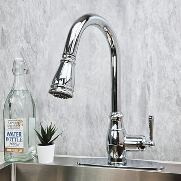 RELIAFLO Pull-Down Kitchen Faucet in PVD Polished Chrome - D11018-01